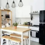 Desain Dapur Set Dengan Mini Bar 01