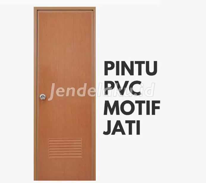 Pintu PVC Motif Kayu