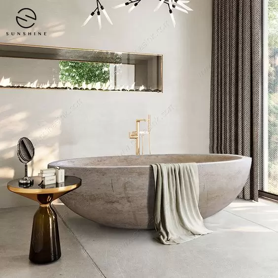 Stone Bathtub