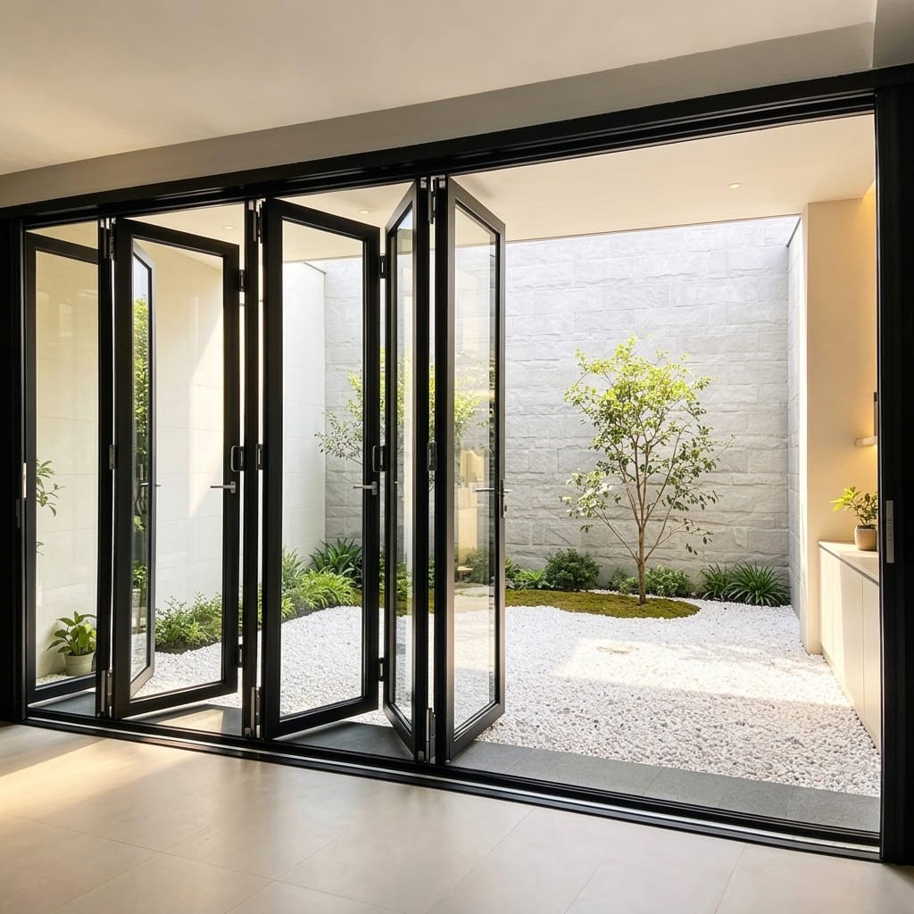 Pintu Lipat Aluminium (3)