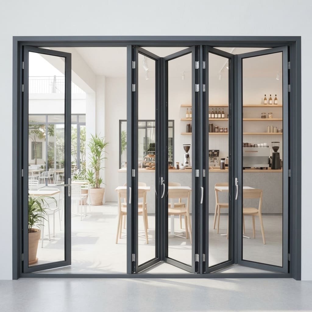 Pintu Lipat Aluminium (4)