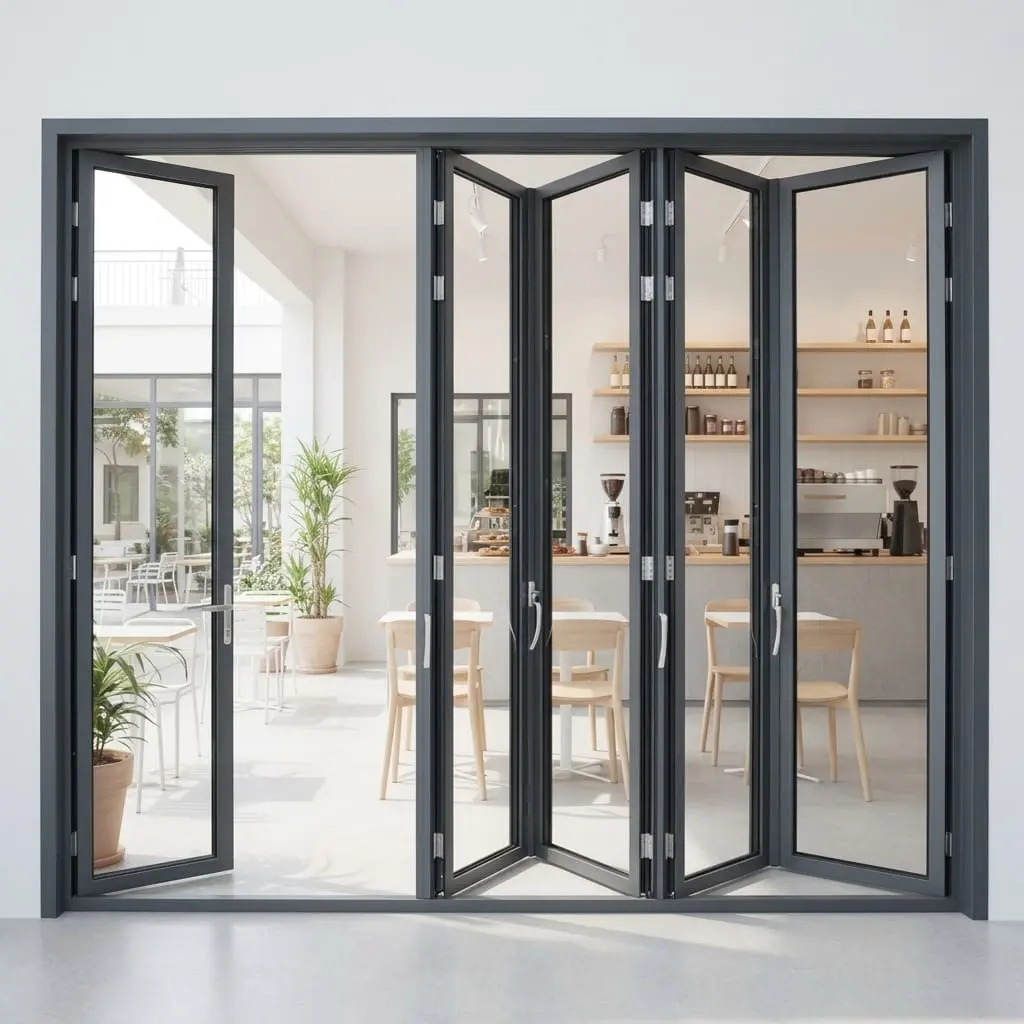 Pintu Lipat Aluminium (4)