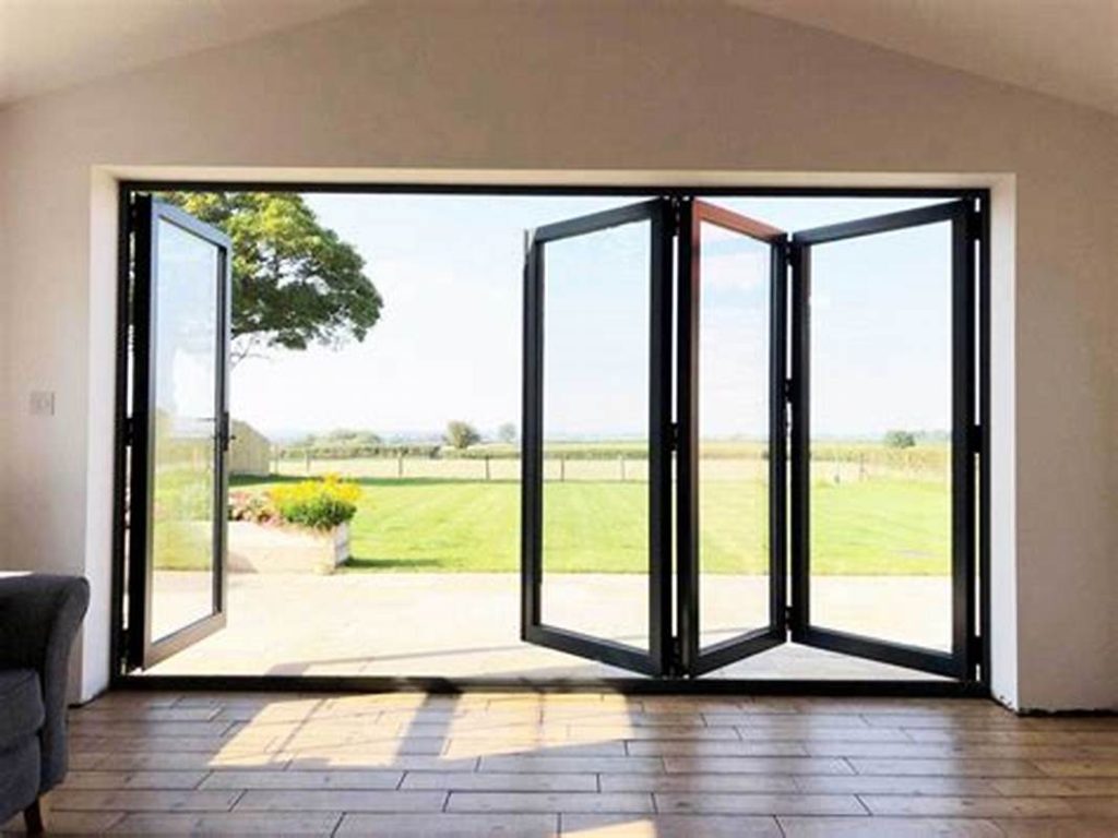 Folding Door Aluminium 4 Panels (1)