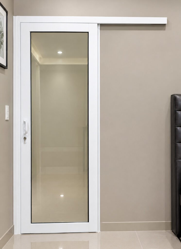 Pintu Kaca Geser Minimalis